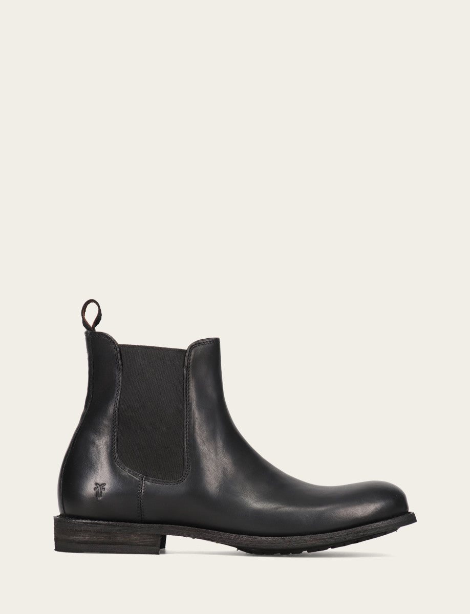 Frye Men's Black Tyler Flex Chelsea Boots Black