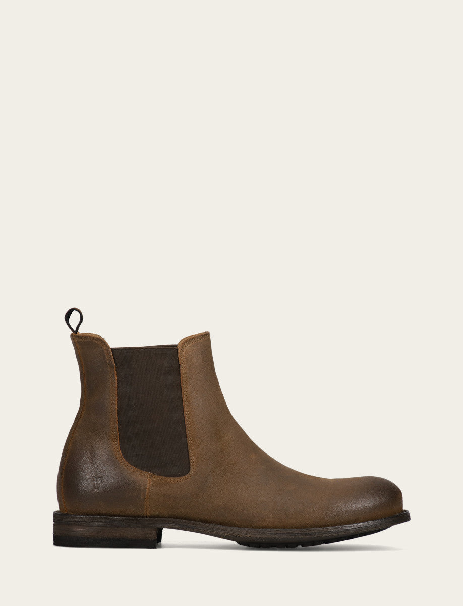Frye Men's Bark Tyler Flex Chelsea Boots Bark