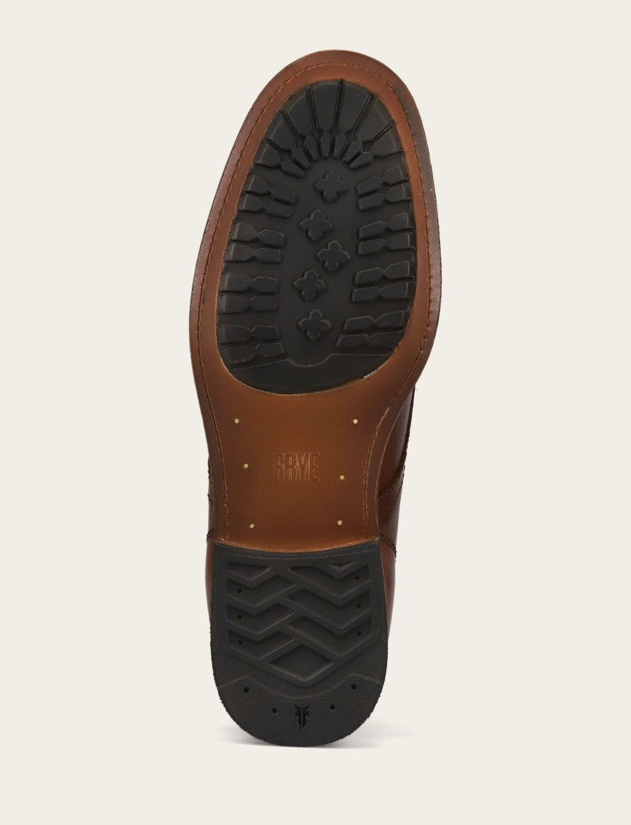 Frye Men's Cognac Tyler Flex Lace Up Boots Cognac