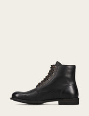 Frye Men's Black Tyler Flex Lace Up Boots Black