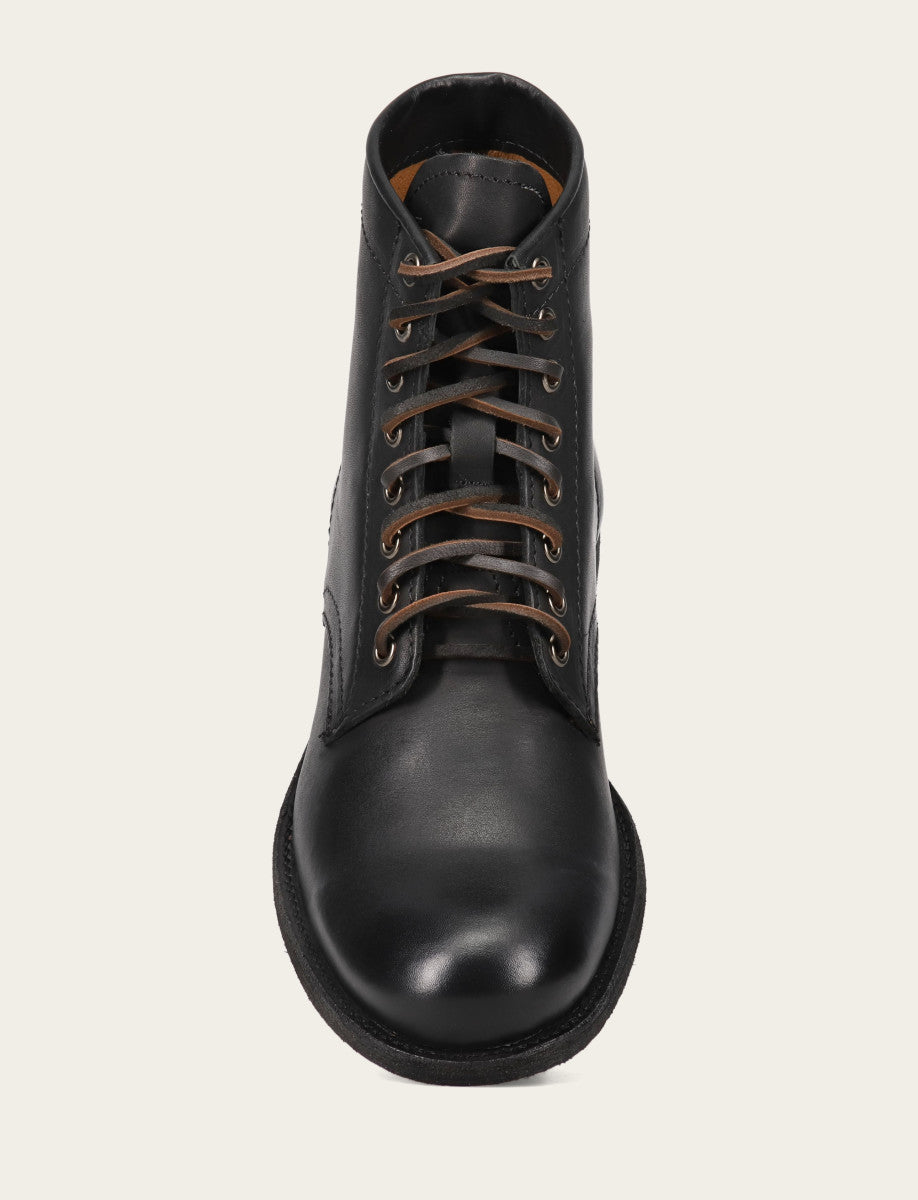 Frye Men's Black Tyler Flex Lace Up Boots Black