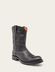 Frye Men's Black Duke Roper Boots Black