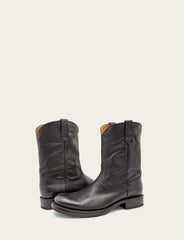 Frye Men's Black Duke Roper Boots Black