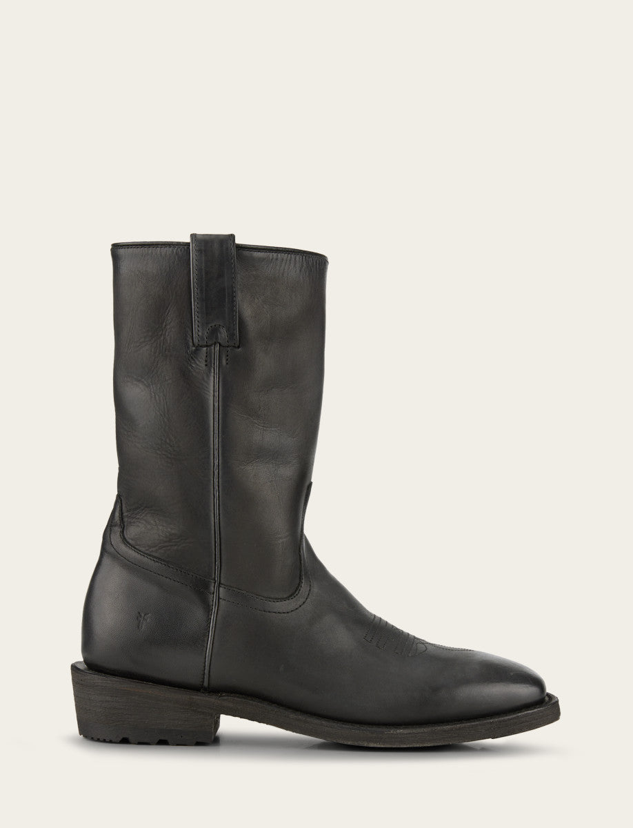 Frye Men's Black Nash Roper Western Boots BLACK