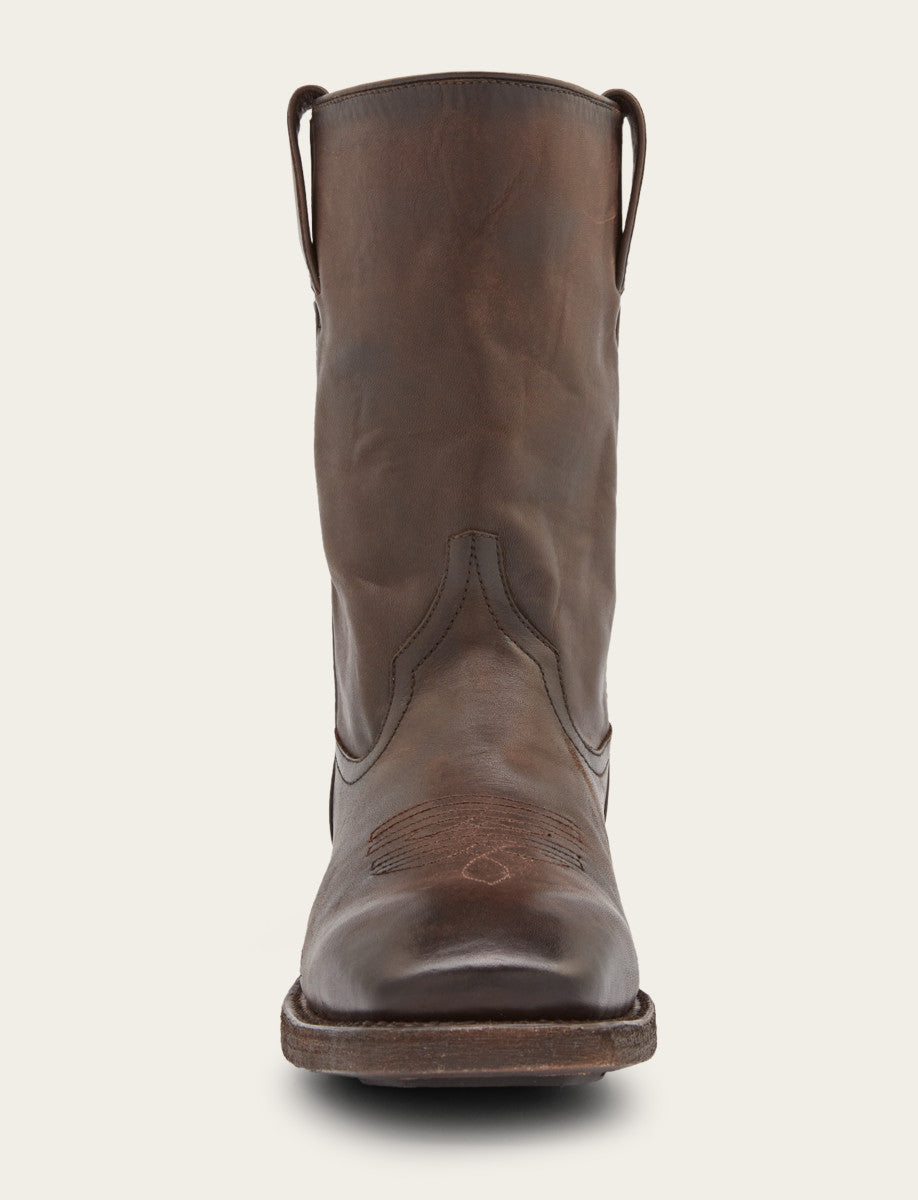 Frye Men's Chocolate Nash Roper Western Boots CHOCOLATE