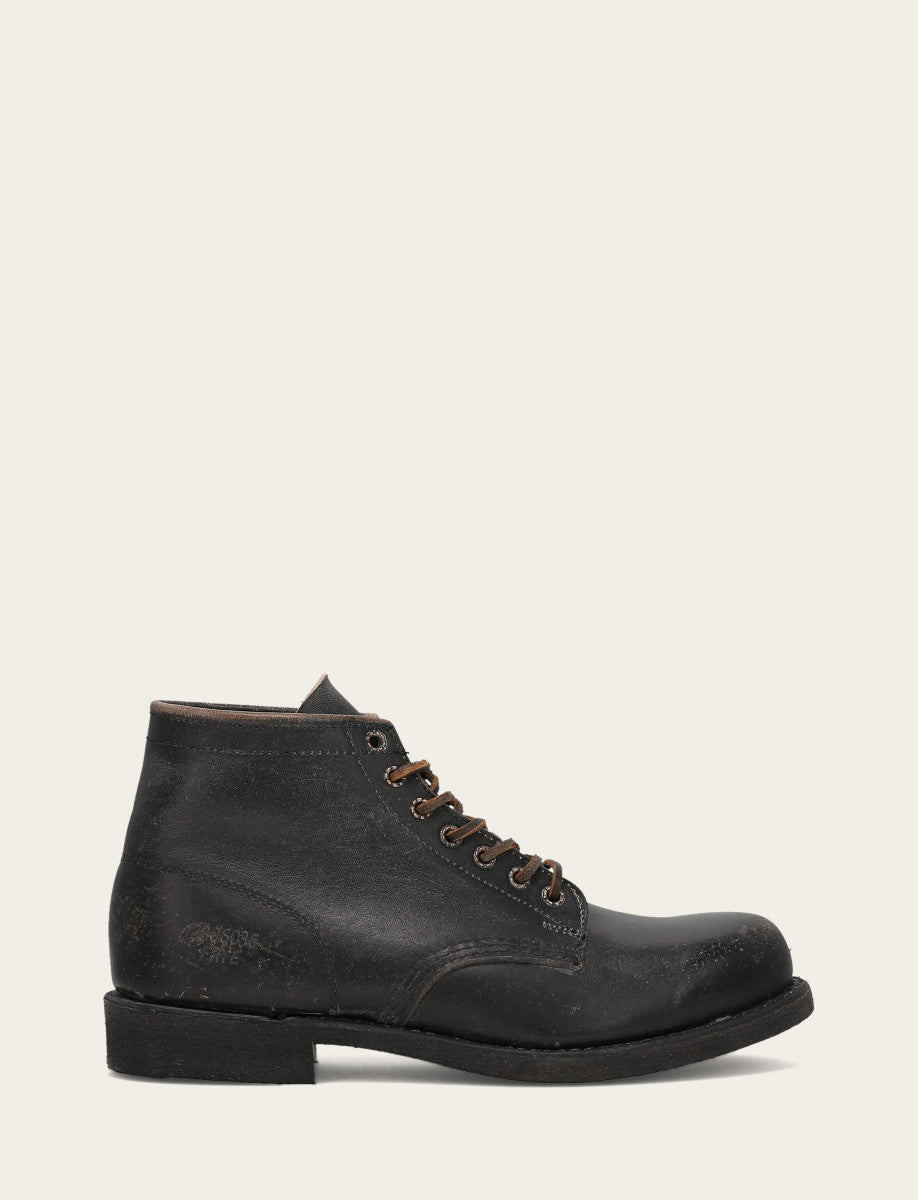 Frye Men's Black Prison Boots Black