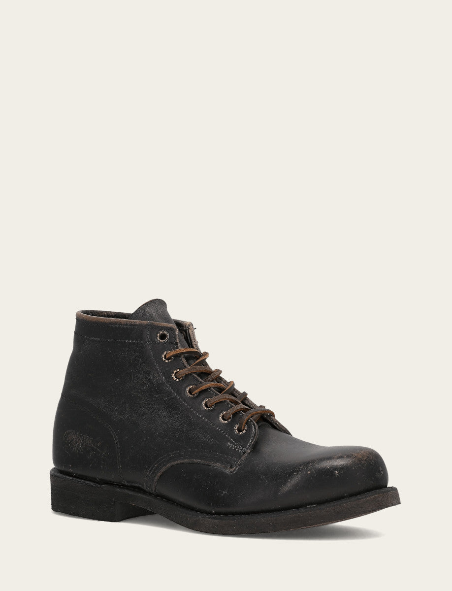 Frye Men's Black Prison Boots Black