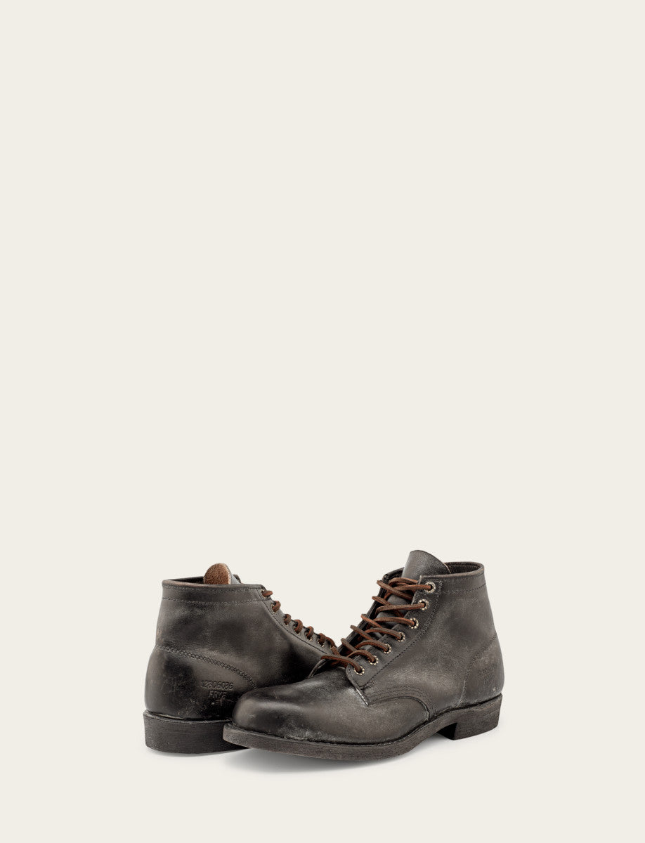 Frye Men's Black Prison Boots Black
