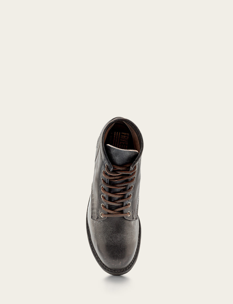 Frye Men's Black Prison Boots Black