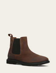 Frye Men's Dark Walnut Connor Chelsea Boot Dark Walnut
