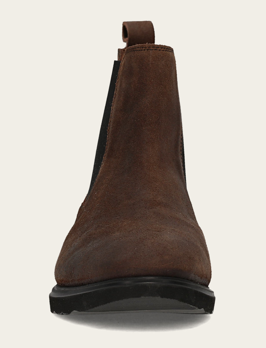Frye Men's Dark Walnut Connor Chelsea Boot Dark Walnut