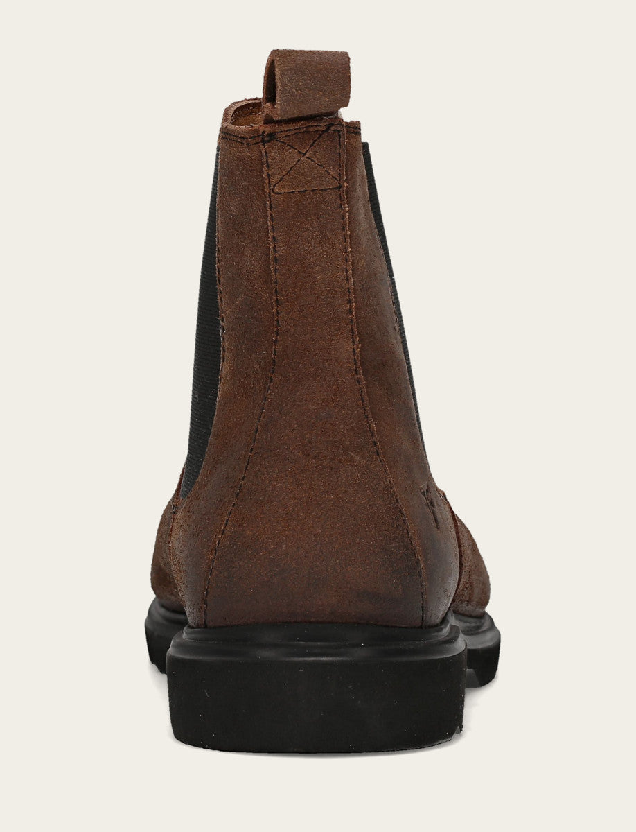 Frye Men's Dark Walnut Connor Chelsea Boot Dark Walnut
