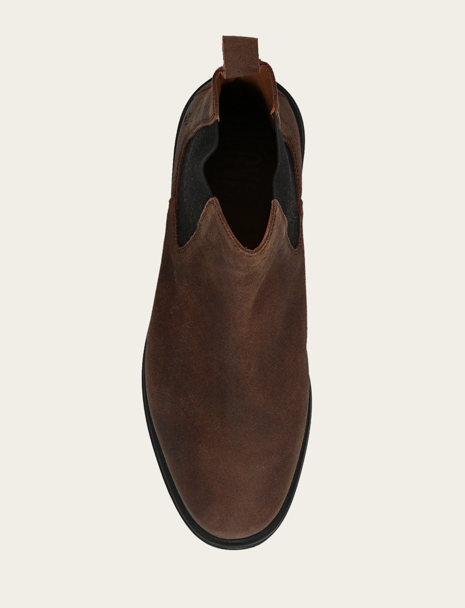 Frye Men's Dark Walnut Connor Chelsea Boot Dark Walnut