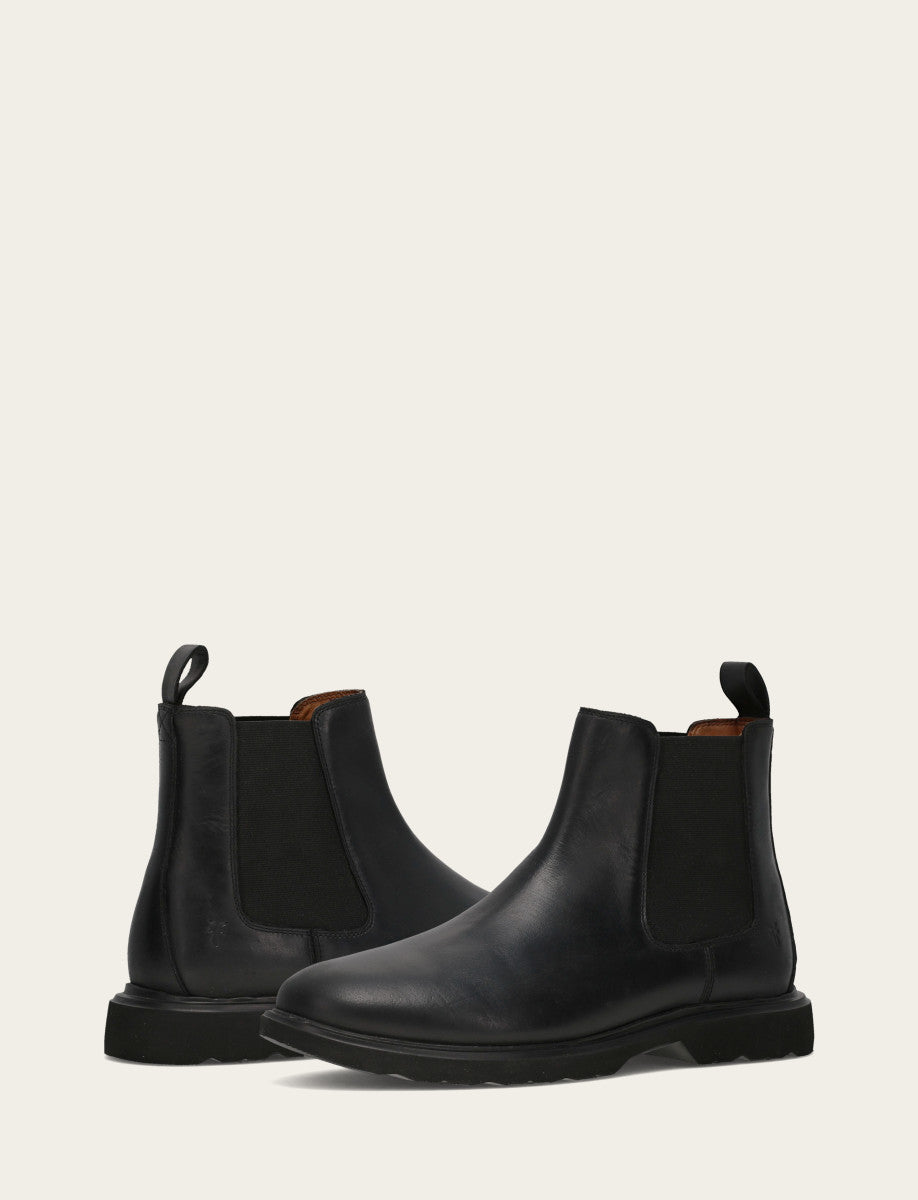 Frye Men's Black Connor Chelsea Boot Black