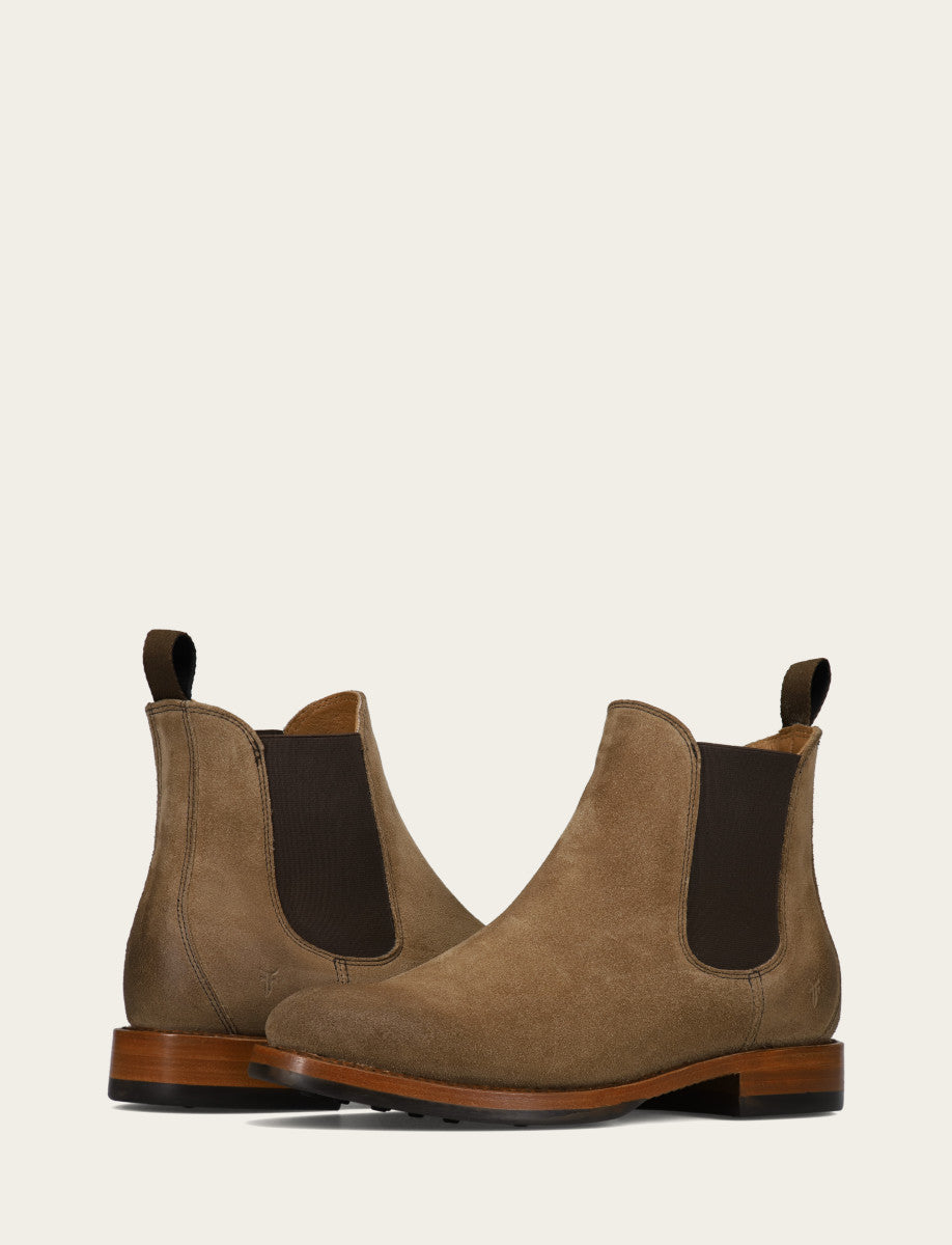 Frye Men's Mushroom Dylan Chelsea Boots Mushroom