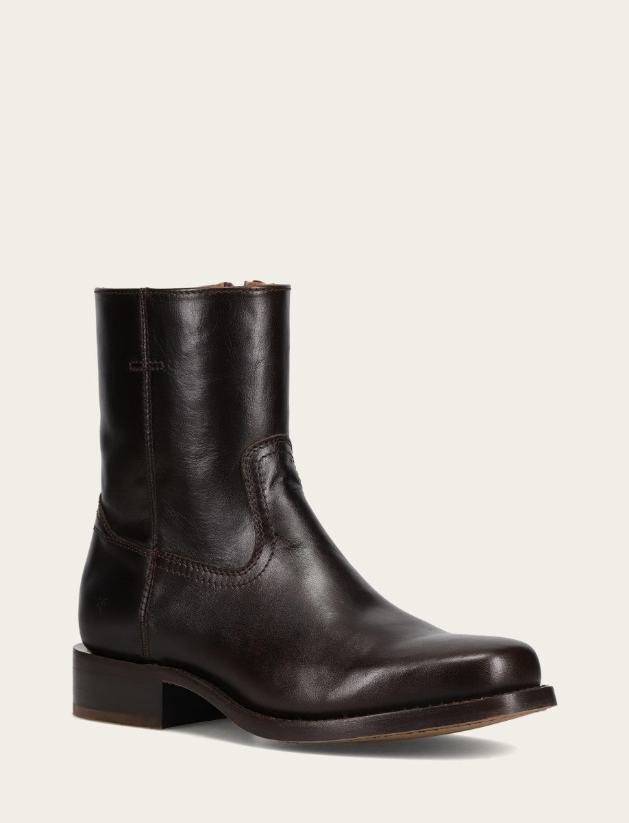Frye Men's Bourbon Campus Inside Zip Boot Bourbon