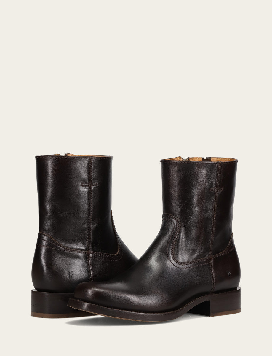 Frye Men's Bourbon Campus Inside Zip Boot Bourbon