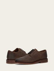 Frye Men's Dark Walnut Paul Oxford Dress Shoes Dark Walnut