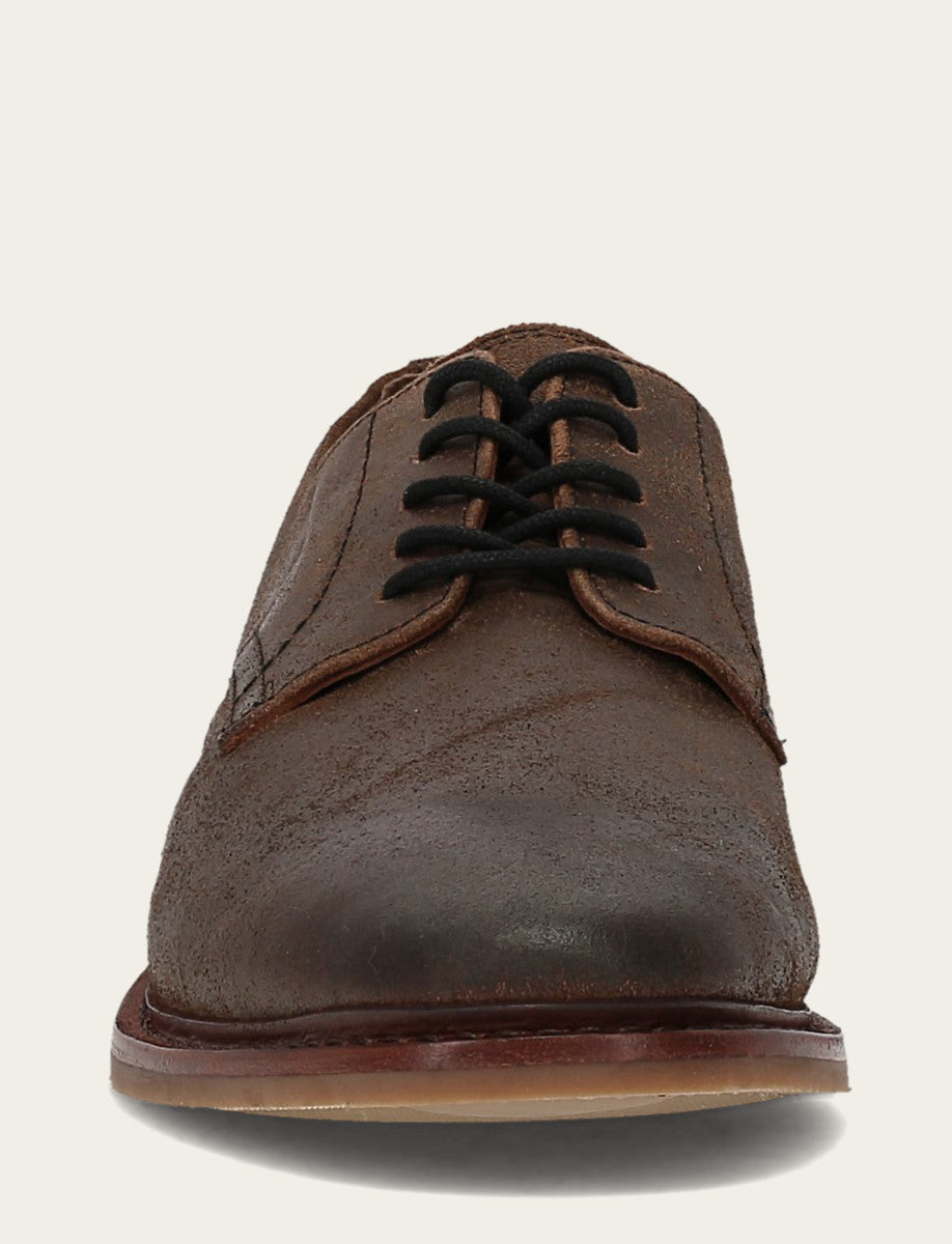 Frye Men's Dark Walnut Paul Oxford Dress Shoes Dark Walnut