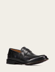 Frye Men's Black Tyler Flex Penny Loafers Black