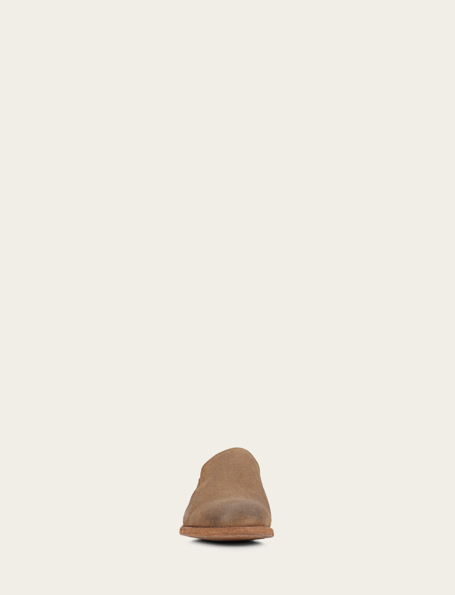 Frye Men's Ash Waxed Suede Chris Venetian Loafers Ash Waxed Suede