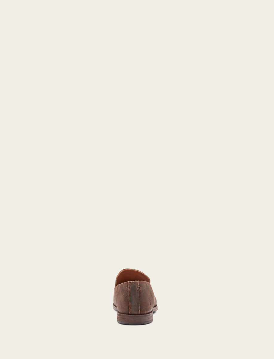 Frye Men's Ginger Suede Chris Venetian Loafers Ginger Suede