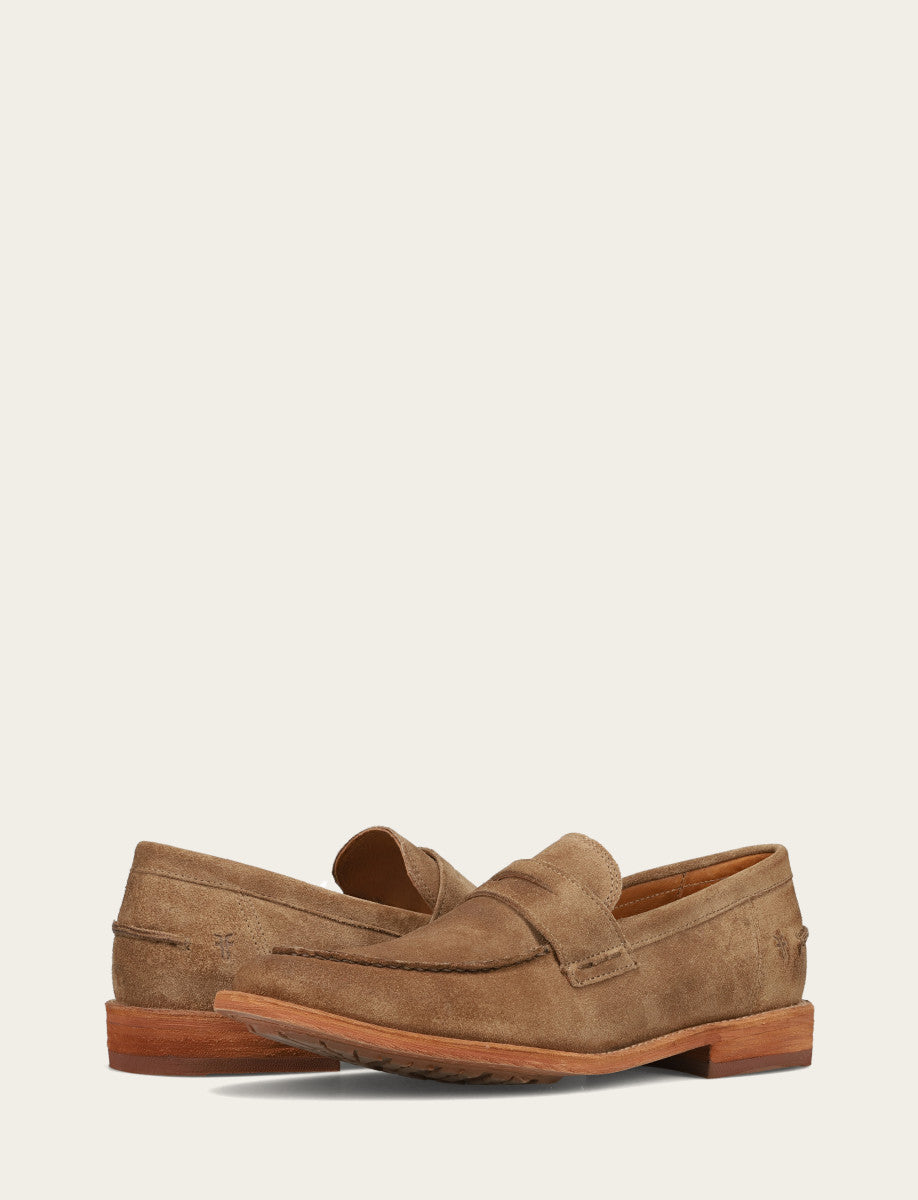 Frye Men's Mushroom Tyler Flex Penny Loafers Mushroom