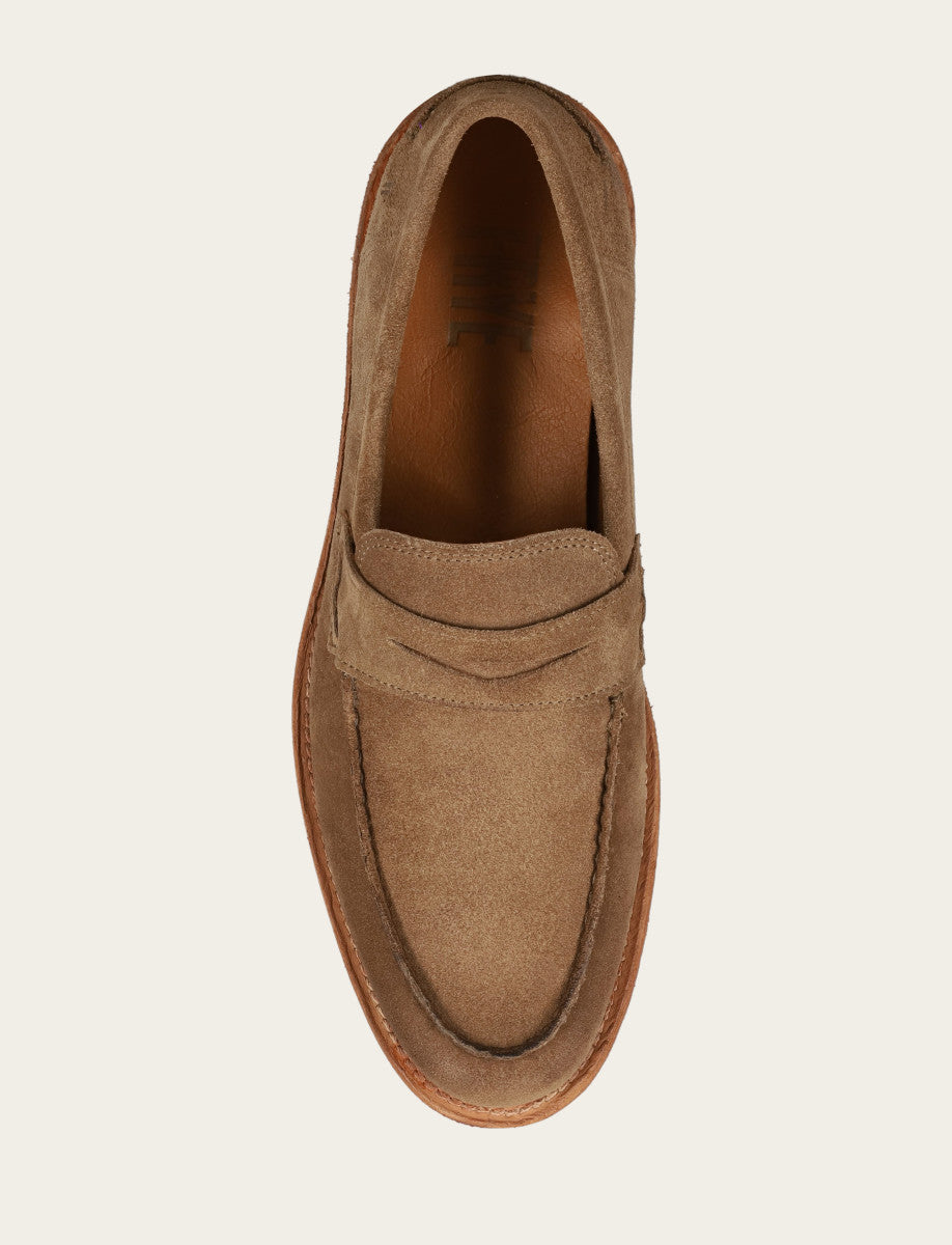 Frye Men's Mushroom Tyler Flex Penny Loafers Mushroom
