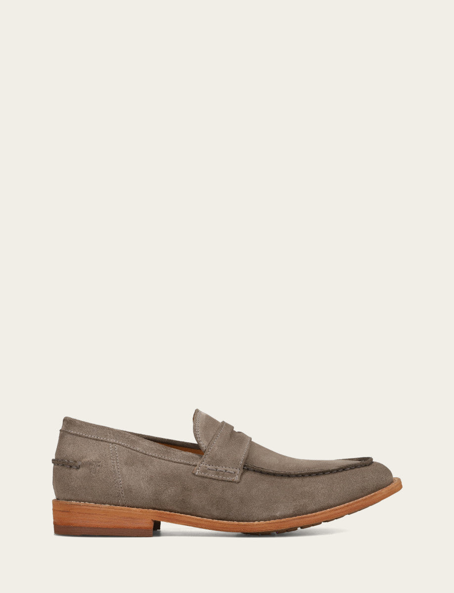 Frye Men's Steel Tyler Flex Penny Loafers Steel