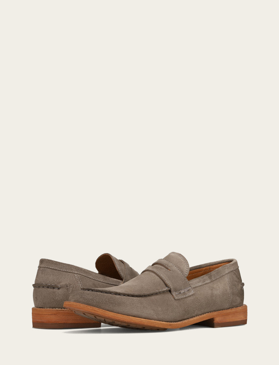 Frye Men's Steel Tyler Flex Penny Loafers Steel