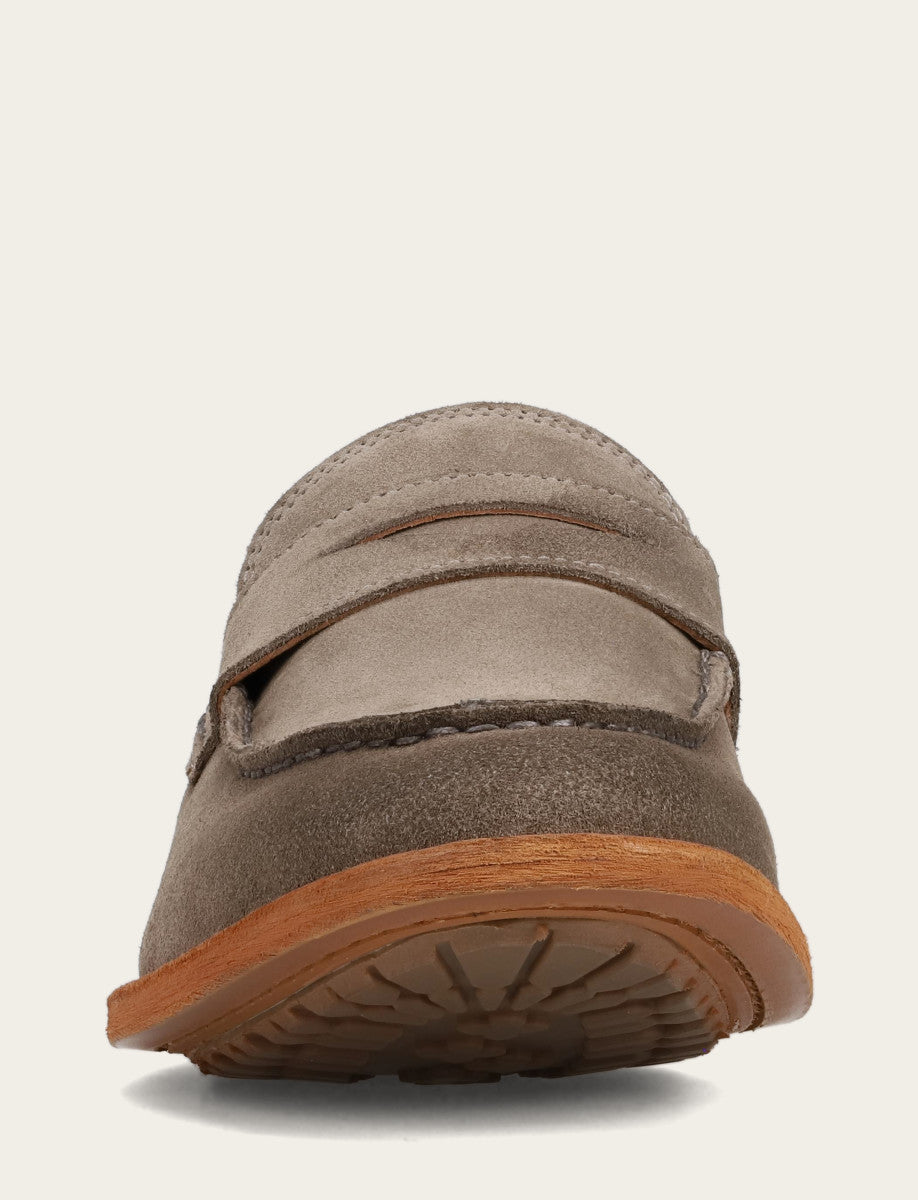 Frye Men's Steel Tyler Flex Penny Loafers Steel