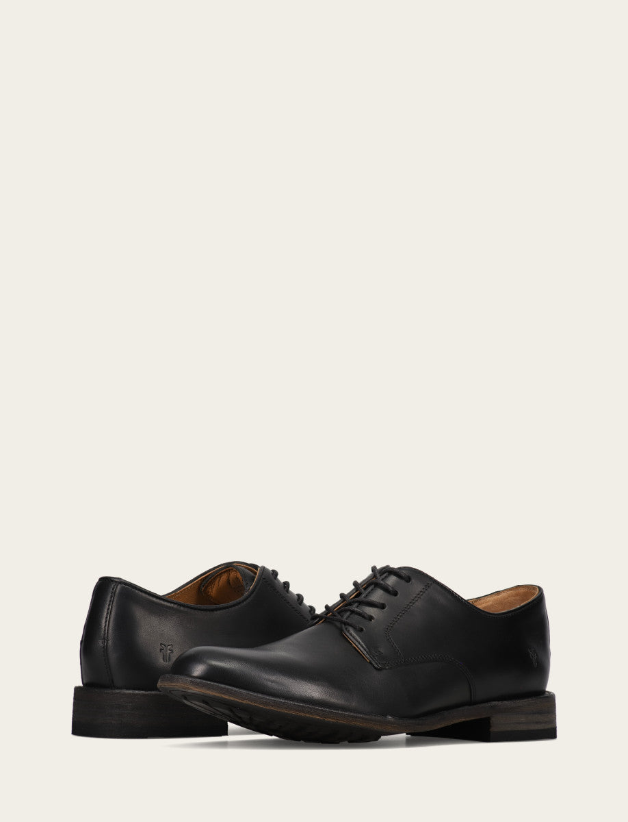 Frye Men's Black Tyler Flex Oxford Dress Shoes Black