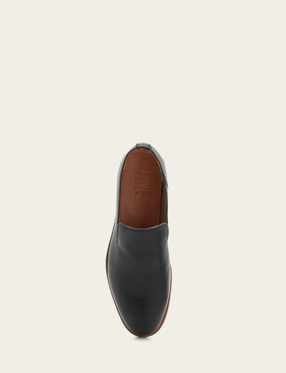 Frye Men's Black Chris Venetian Loafers Black