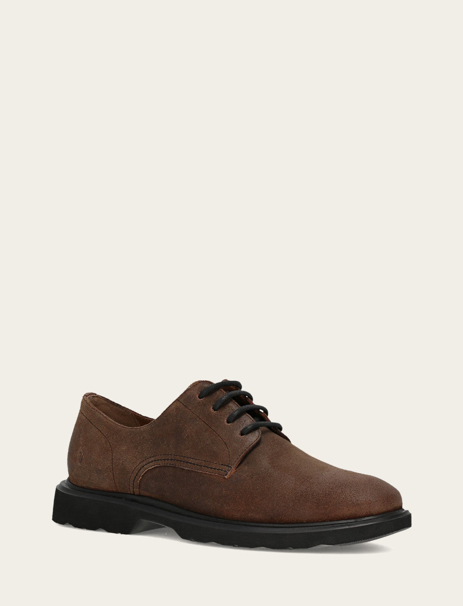 Frye Men's Dark Walnut Connor Oxford Dress Shoes Dark Walnut