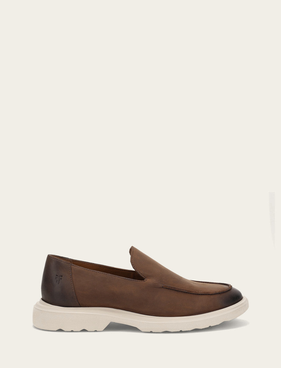 Frye Men's Chocolate Connor Venetian Loafers Chocolate