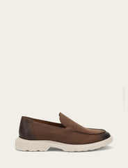 Frye Men's Chocolate Connor Venetian Loafers Chocolate