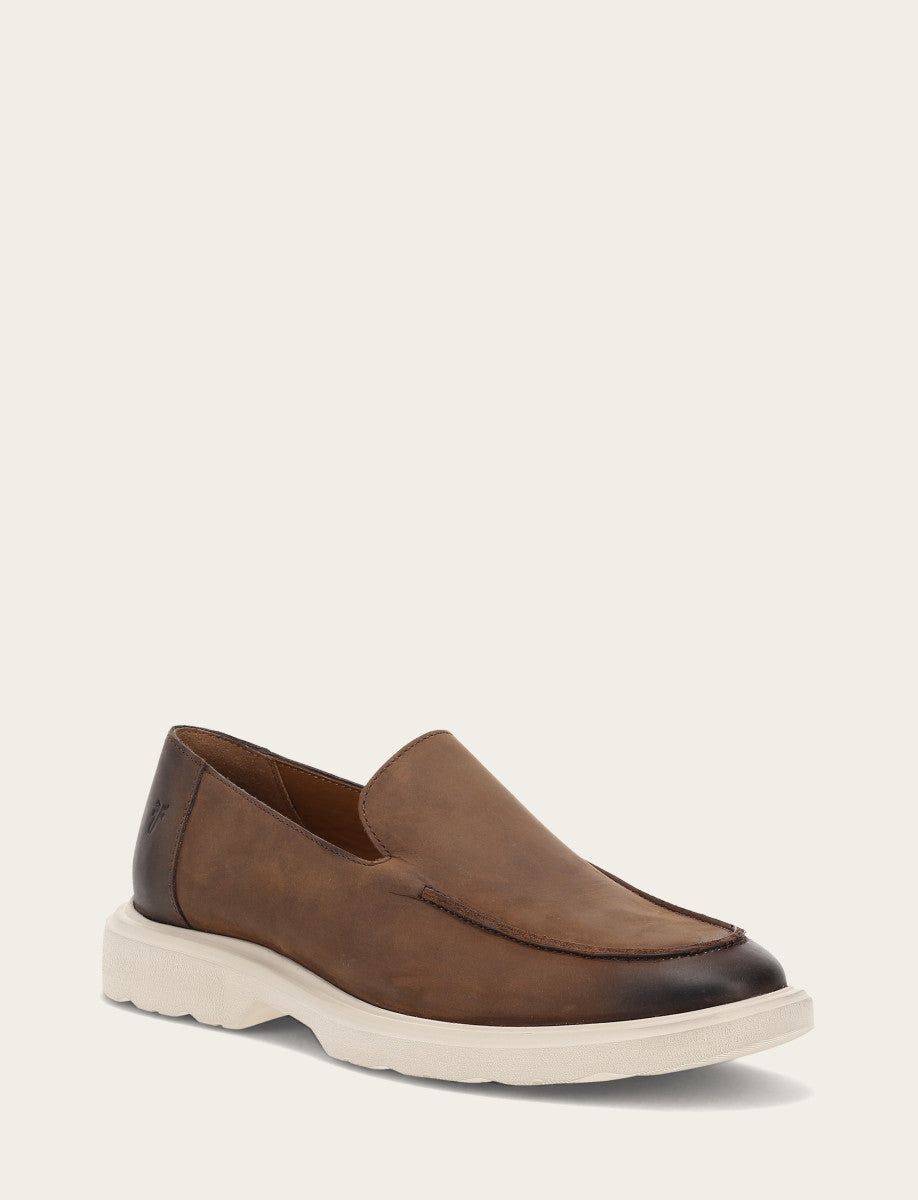 Frye Men's Chocolate Connor Venetian Loafers Chocolate