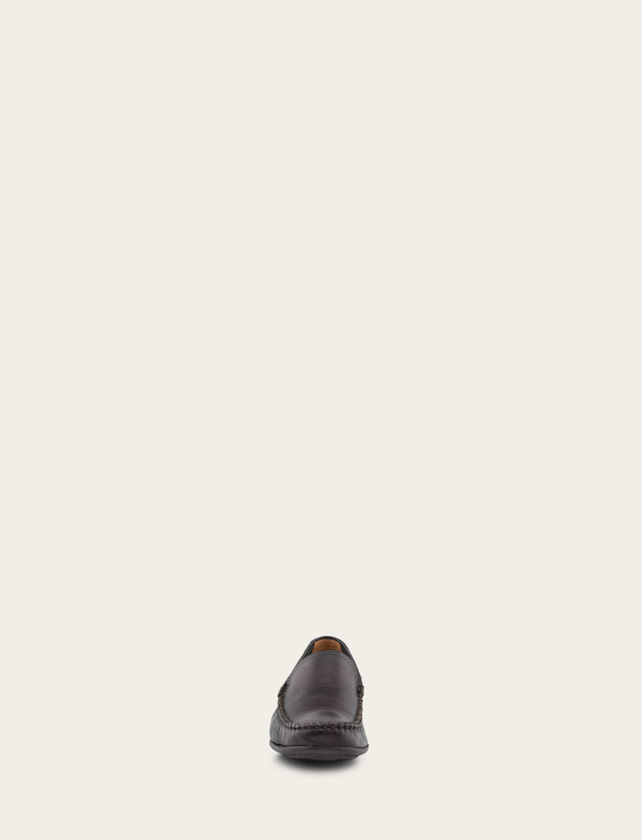Frye Men's Black Lewis Venetian Loafers Black