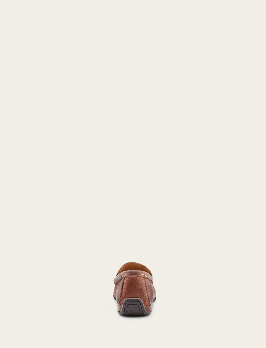 Frye Men's Cognac Lewis Venetian Loafers Cognac