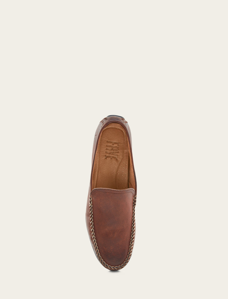 Frye Men's Cognac Lewis Venetian Loafers Cognac