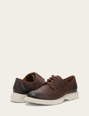 Frye Men's Chocolate Connor Oxford Dress Shoes Chocolate