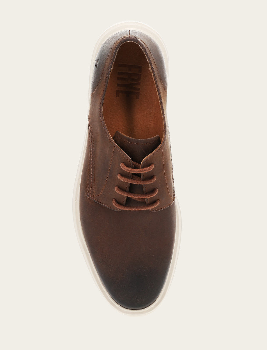 Frye Men's Chocolate Connor Oxford Dress Shoes Chocolate