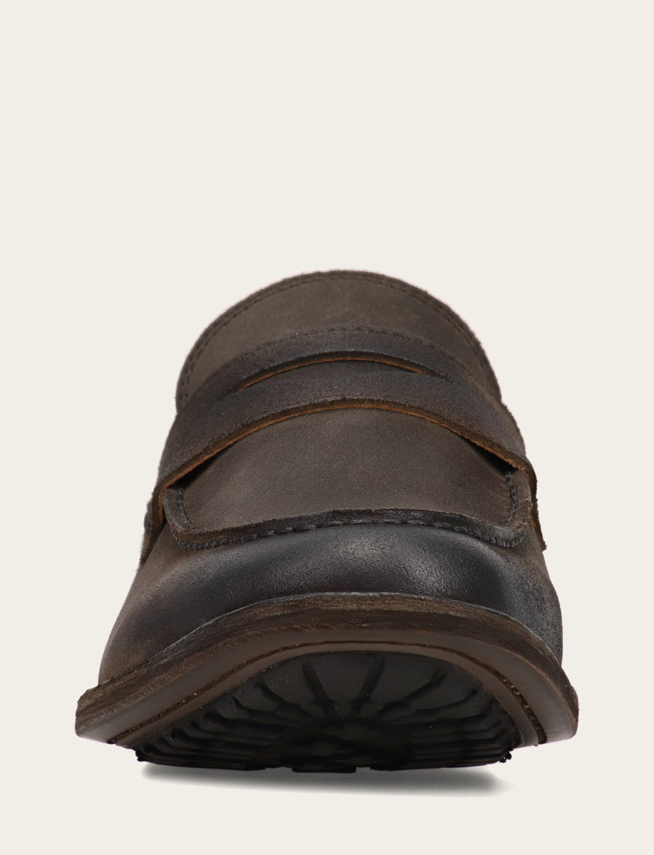 Frye Men's Chocolate Tyler Flex Penny Loafers Chocolate