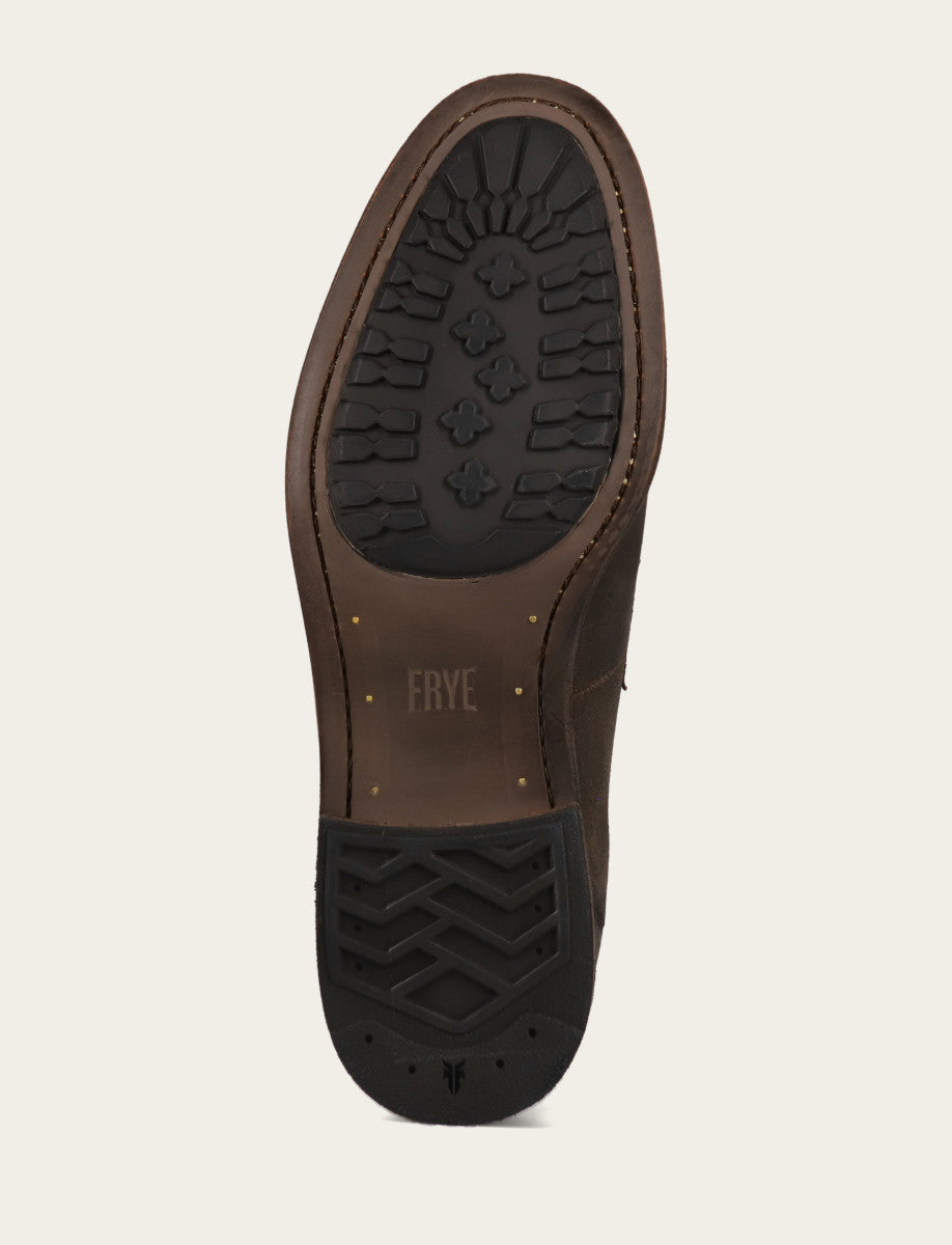 Frye Men's Chocolate Tyler Flex Penny Loafers Chocolate