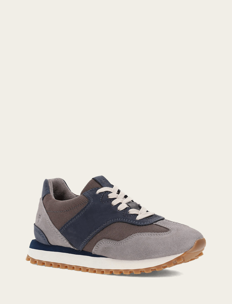 Frye Men's Edwin Jogger Sneaker Steel