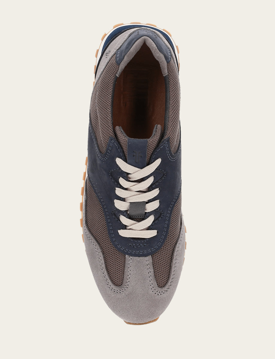 Frye Men's Edwin Jogger Sneaker Steel