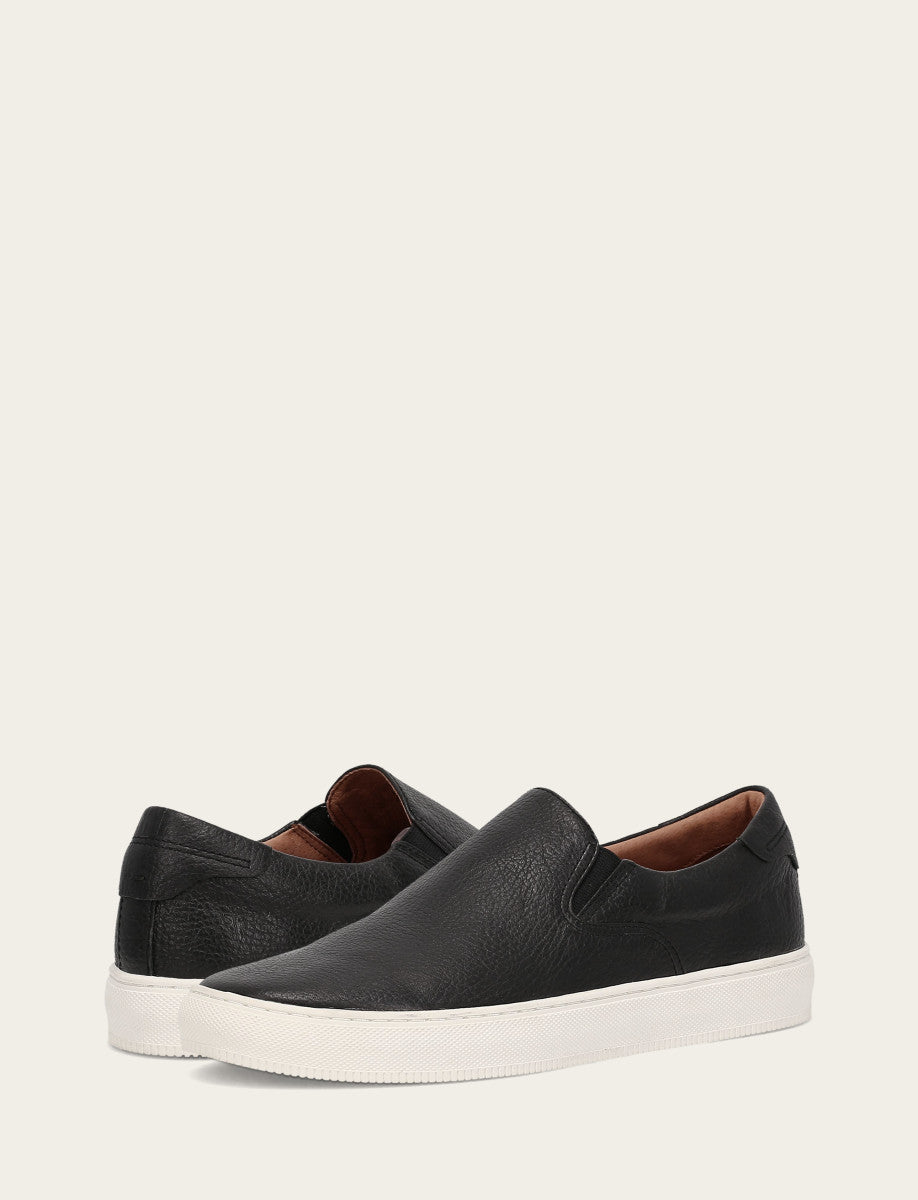 Frye Men's Black Astor Gore Slip On Sneakers Black
