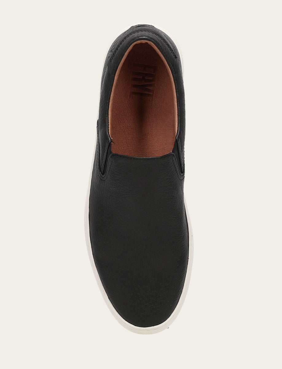 Frye Men's Black Astor Gore Slip On Sneakers Black