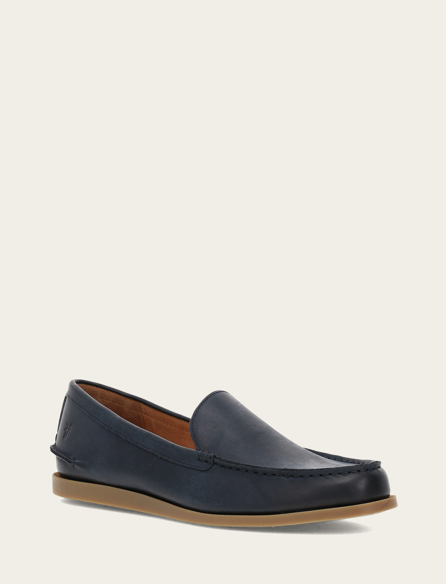 Frye Men's Indigo Mason Slip On Loafers Indigo