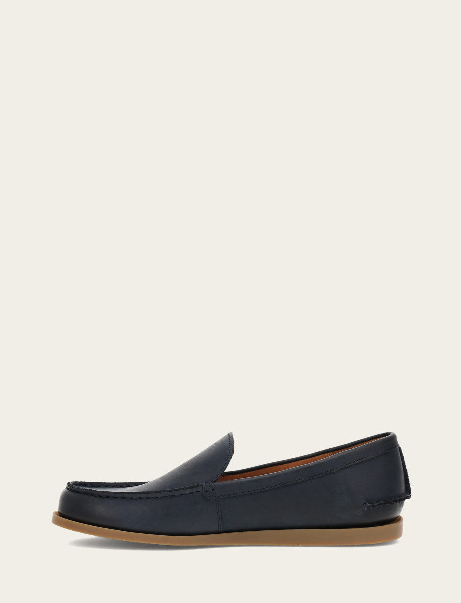 Frye Men's Indigo Mason Slip On Loafers Indigo